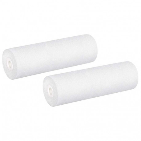 Rullis MINI 11cm Ø35mm, porolons, smalks, balts (2 gab.) 86707199 COLOR EXPERT