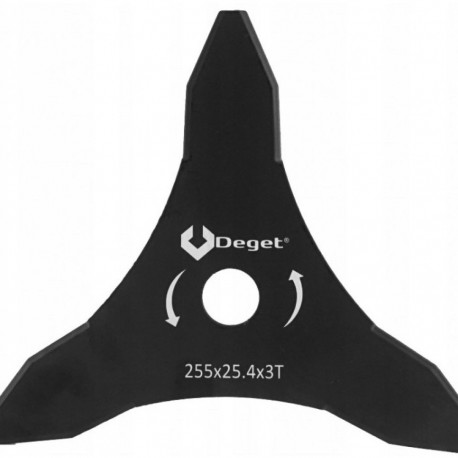Võsalõikuri ketas 255x25,4 mm, 3 tera V90155 DEGET