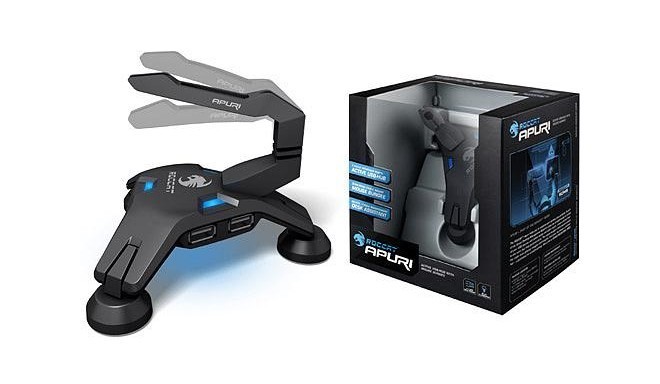 Roccat Apuri USB Hub un peles vada paaugstinājums