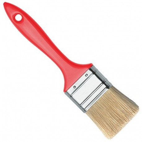 Ota 20mm, plakana, jaukti gaiši sari, plastmasas kāts