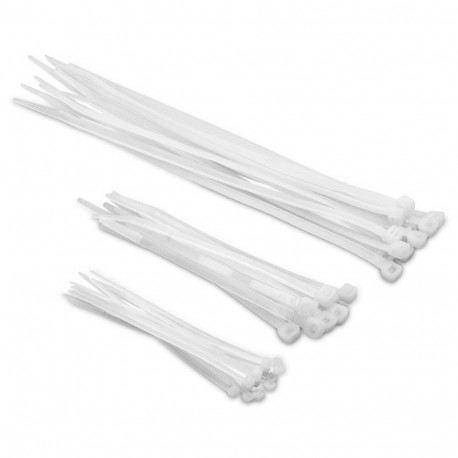 Plastic clamp set 3x25pcs. white Creator