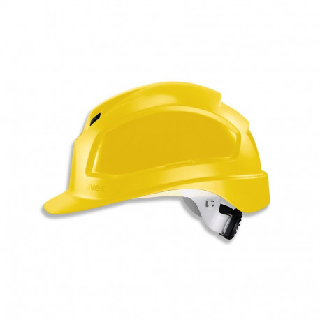 Kiiver Uvex Pheos IES, kollane, reguleeritava ventilatsiooniga, 55-61 cm. kaitseprillide adapter, pi