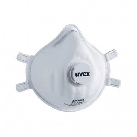 uvex silv-Air classic 2310 FFP3 respirator mask – EN 149 certified, 360° exhalation valve, large siz