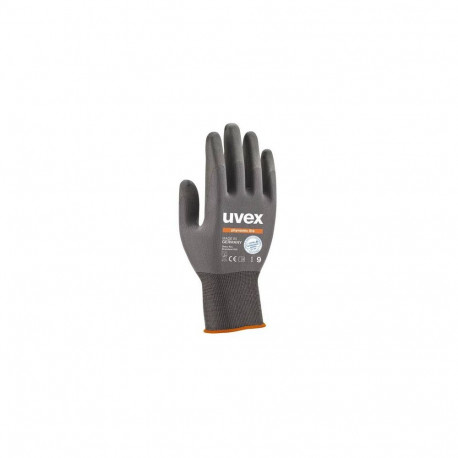 Safety gloves Uvex Phynomic Lite,  grey, size 8