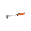 Bahco slim-head reversible ratchet S81SL – 1/2" drive, 72 teeth with 5° action angle, alloy steel, m
