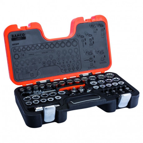 Pass trough Multi-socket set 53pcs