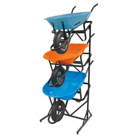 Display rack for 3 wheelbarrows Truper®