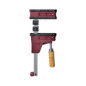 Piher PRL 400-80 parallel clamp – 4000 N clamping force, 80 cm capacity, ergonomic beech wood handle