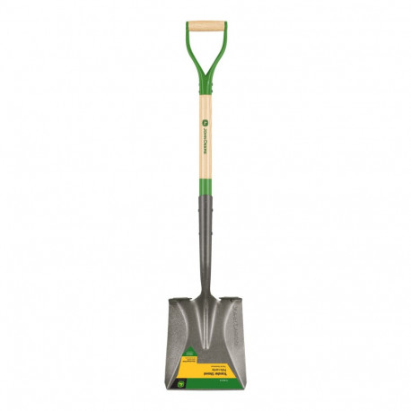 John Deere shovel with wooden shaft and D-grip handle, 113cm