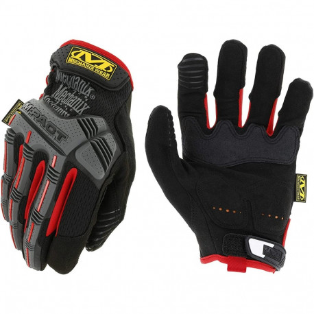 Gloves M-PACT 52 black/red S
