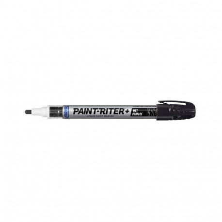 Markal Pro-Line WP paint marker – 3mm tip, black, fast drying, xylene-free, metal barrel, fiber tip,