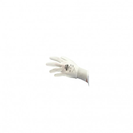 Safety gloves Ansell Edge 48-125, size 9. Ultra thin polyester. PU palm dipped (12pcs)