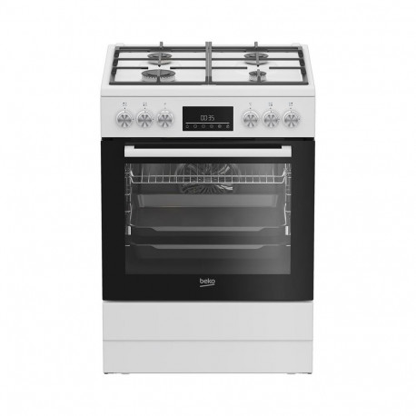 Gaasipliit elektriahjuga, Beko, 60cm