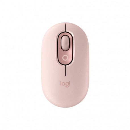 Juhtmeta Hiir Logitech POP Emoji, roosa