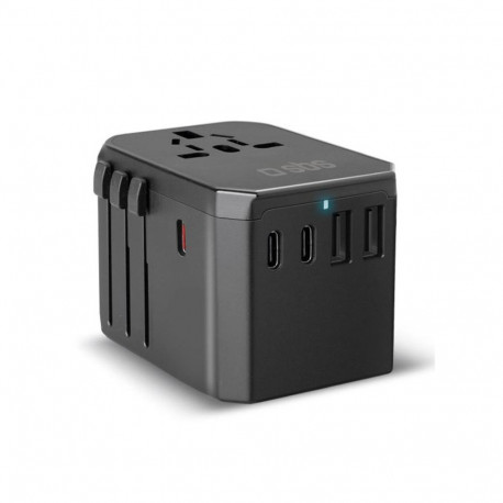 Charger SBS GaN 70W universal travel adapter