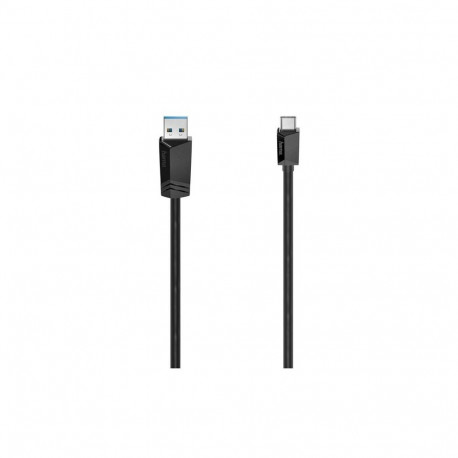 Cable Hama USB-C/USB-A, USB 3.2, 5 Gbps, 0.25m