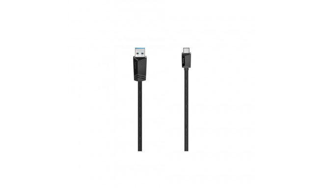 Cable Hama USB-C/USB-A, USB 3.2, 5 Gbps, 0.25m