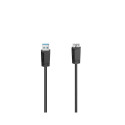 Cable Hama Micro-USB/USB-A, USB 3.0, 5 Gbps, 0.75m