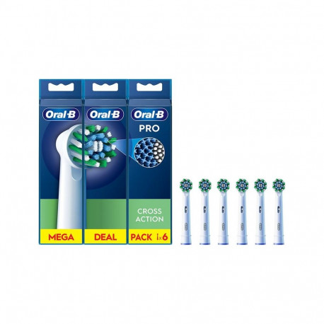 Lisaharjad Oral-B, Cross Action Pro, 6tk