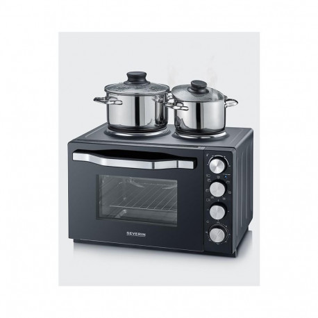 Miniahi 30 L kahe keedualaga Severin, must