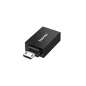 Adapt. Hama USB micro pistik->USB A pesa