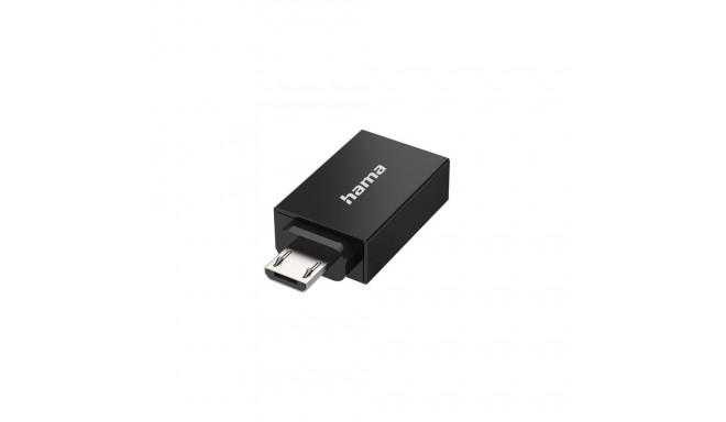 Adapt. Hama USB micro pistik->USB A pesa