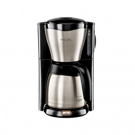 Kohvimasin Philips termosega must/metall