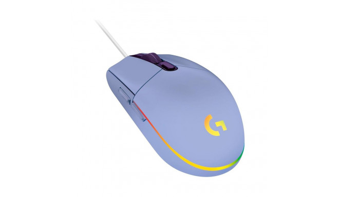 Juhtmega Hiir Logitech G102 LightSync, lilla