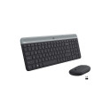 Desktop Logitech Slim Combo MK470 US (W), must