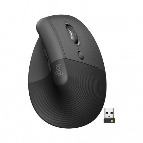 Juhtmata Hiir Logitech Lift Vertical Ergonomic, must