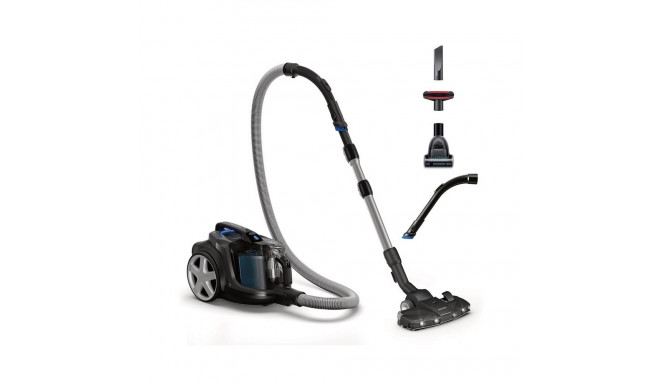 Tolmuimeja konteiner Philips,900W/2L/67dB Sinine