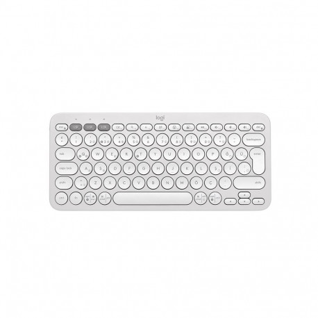 Klaviatuur Logitech Pebble Keyboard 2 SWE (W), valge