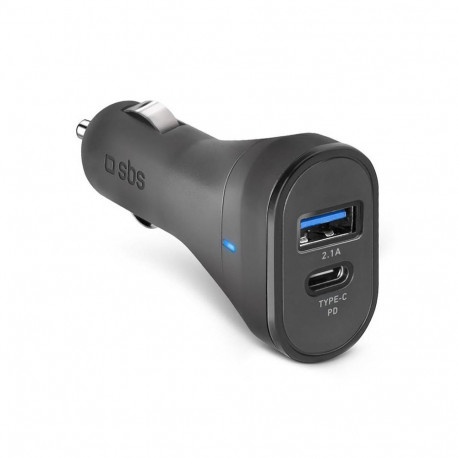 Charger SBS Car 10W USB/USB-C
