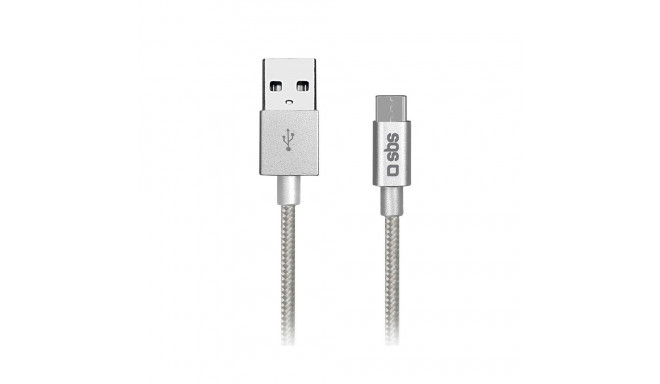 Kaabel SBS USB A - USB C, 1,5m hall