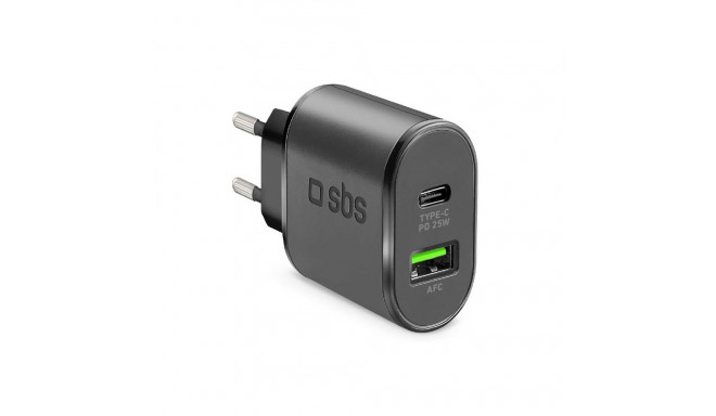 Vooluadapter SBS 25W USB/USB-C