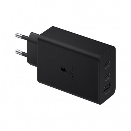 Vooluadapter Samsung 65W Trio USB-C/A (w/o cable), Black