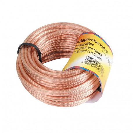 Kõlarikaabel Hama 2x1.5 mm, 10m