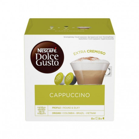 Nescafe coffee capsules Dolce Gusto Cappuccino