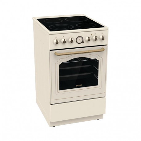 Keraamiline pliit, Gorenje, 50cm, retro beez