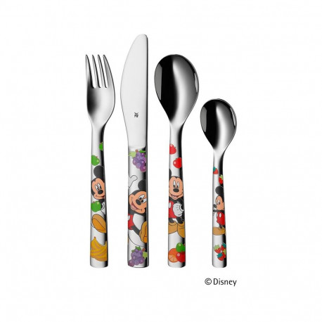 Laste söögiriistade komplekt, WMF 4-osaline, Mickey Mouse
