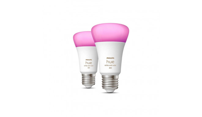Philips Hue Colored 6.5W A60 E27 2pcs EUR