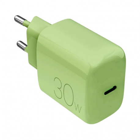 Charger Puro "PRO LITE" 30W USB-C, Green