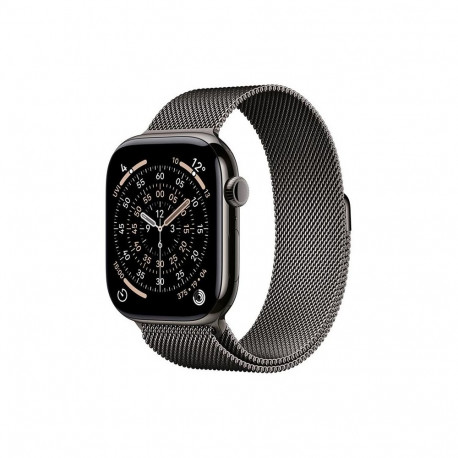 Apple Watch 11 5G 46mm Slate Ti, Slate Milanese Loop, M/L