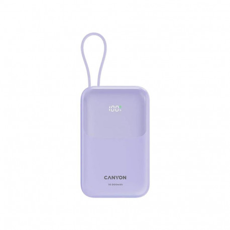Power bank Canyon 10000mAh 22,5W, Purple