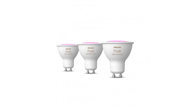 Philips Hue Colored 4.3W GU10 3pcs