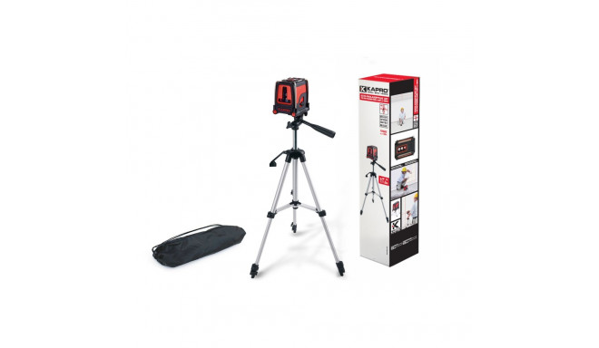 Kapro 872_SET cross-line laser with red beam + 1.3m tripod