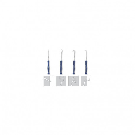 Mini pick and hook set 4 pcs Irimo