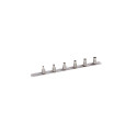 Socket drivers 6700TORX-E set E4-E10 6 pcs on rail 1/4"
