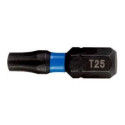 Bahco 66IM TORX® T25 impact bits – 25 mm length, 2-piece pack, impact-rated torsion design