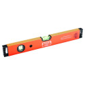 Bahco spirit level 416-600 – 600 mm lightweight aluminum, 0.5 mm/m accuracy, barrel-shaped high visi